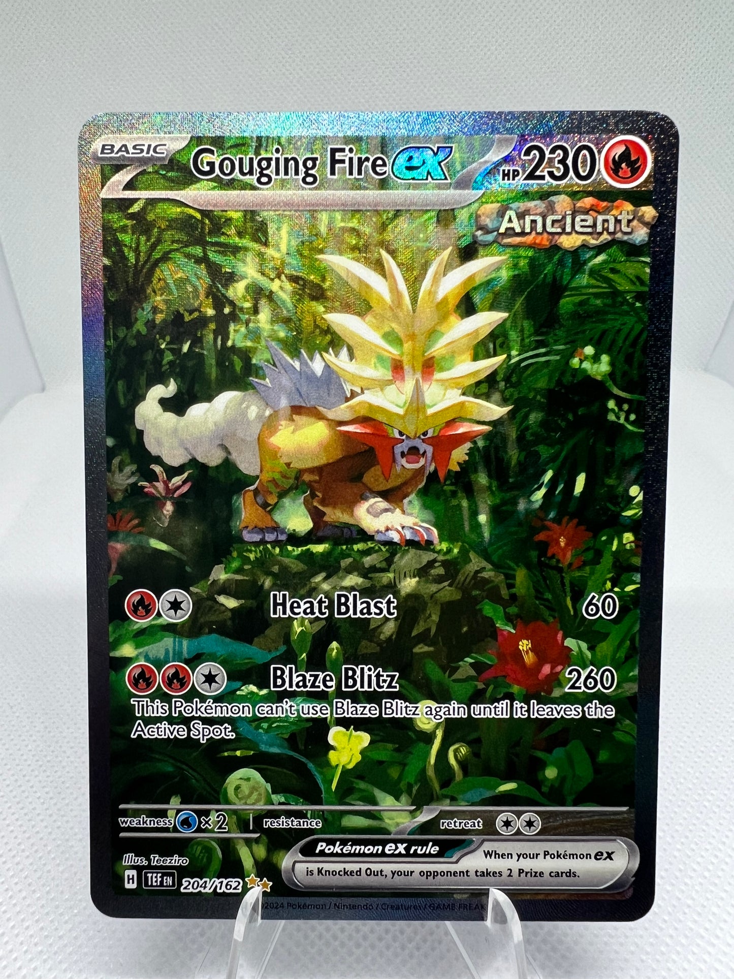 Gouging Fire ex 204/162 Sv05: Temporal Forces Holo