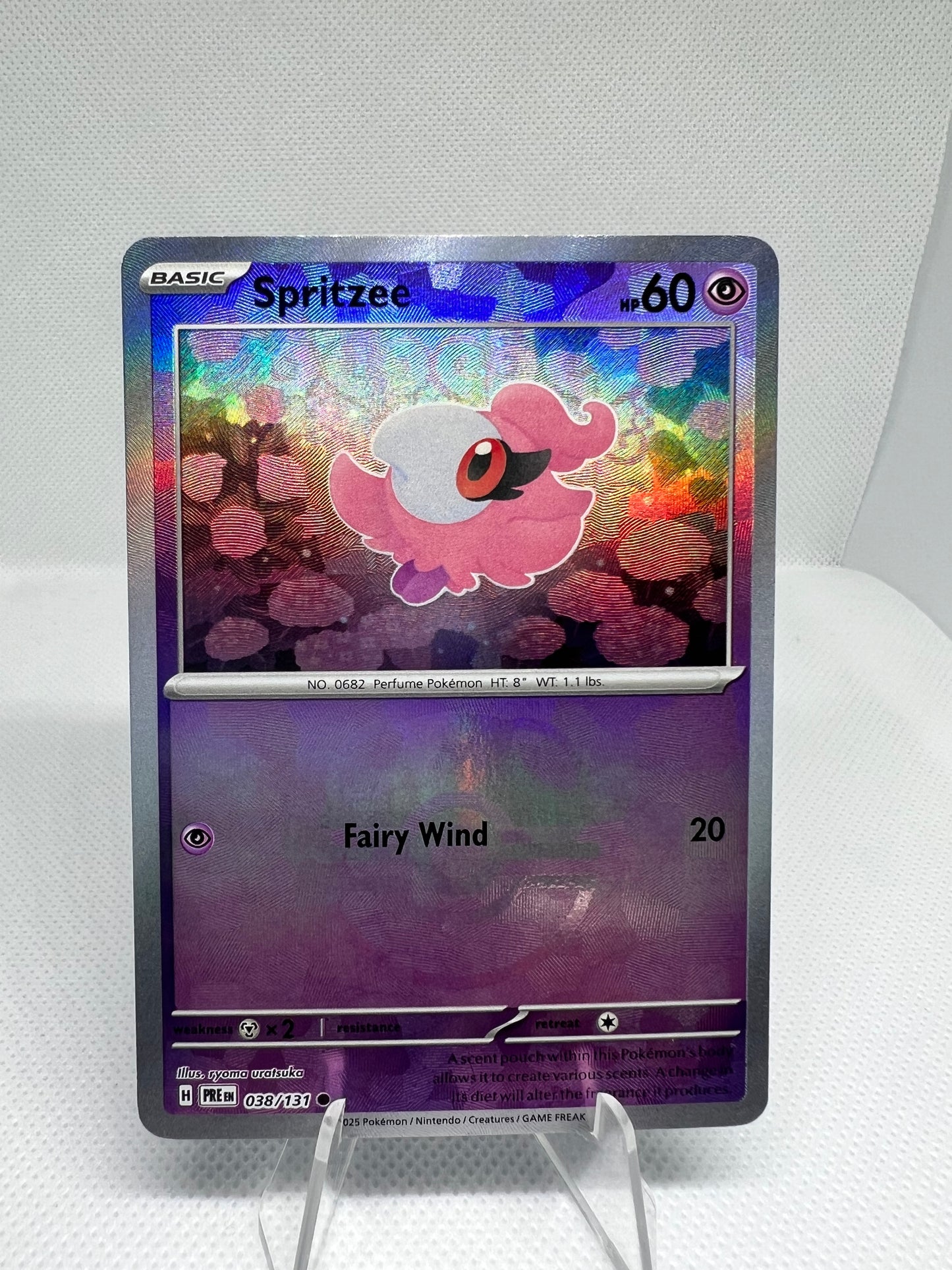 Spritzee (Master Ball Pattern) 038/131 Prismatic Evolutions