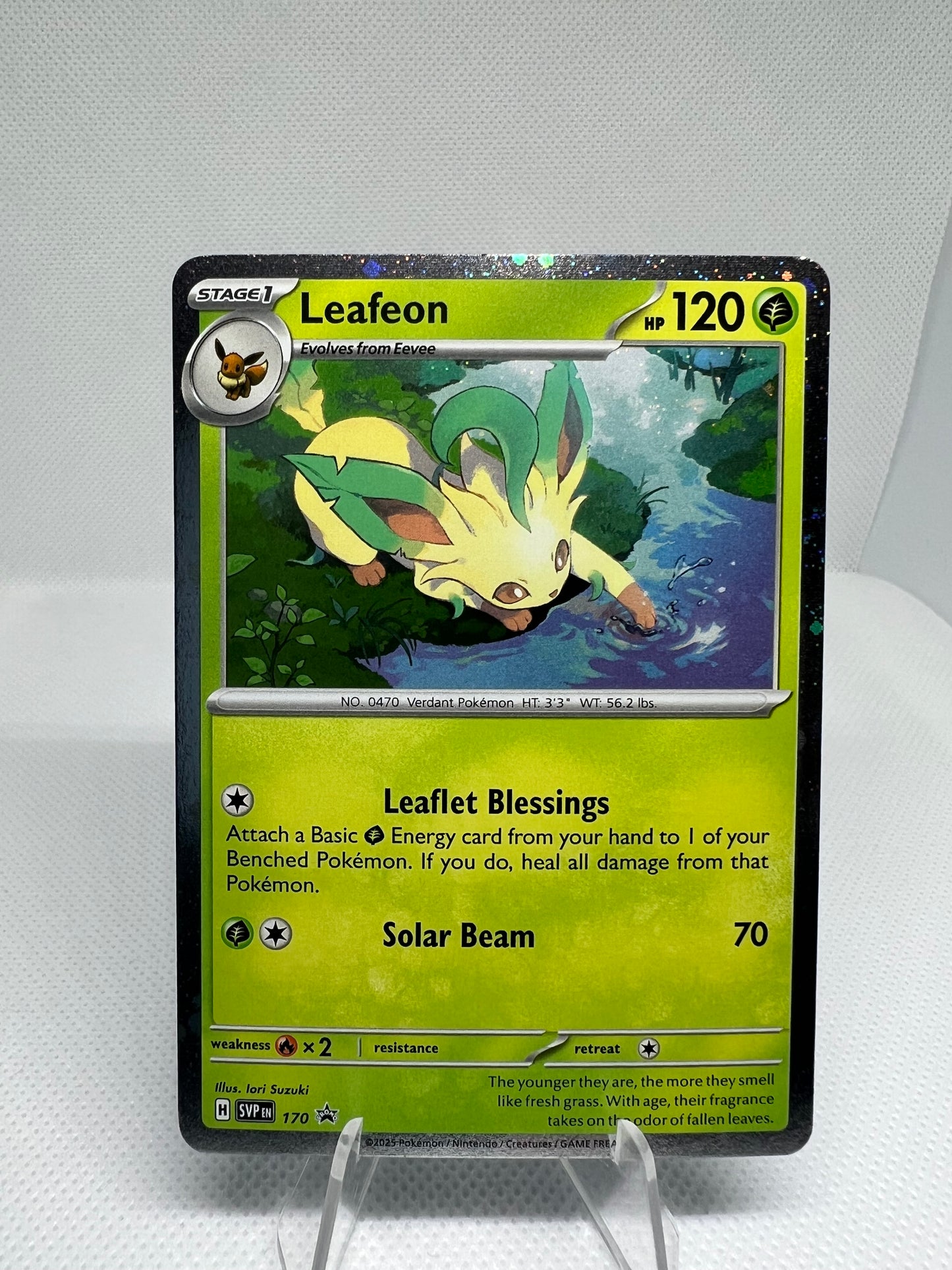 Leafeon 170 Sv: Scarlet & Violet Promo Holo Prismatic Evolutions
