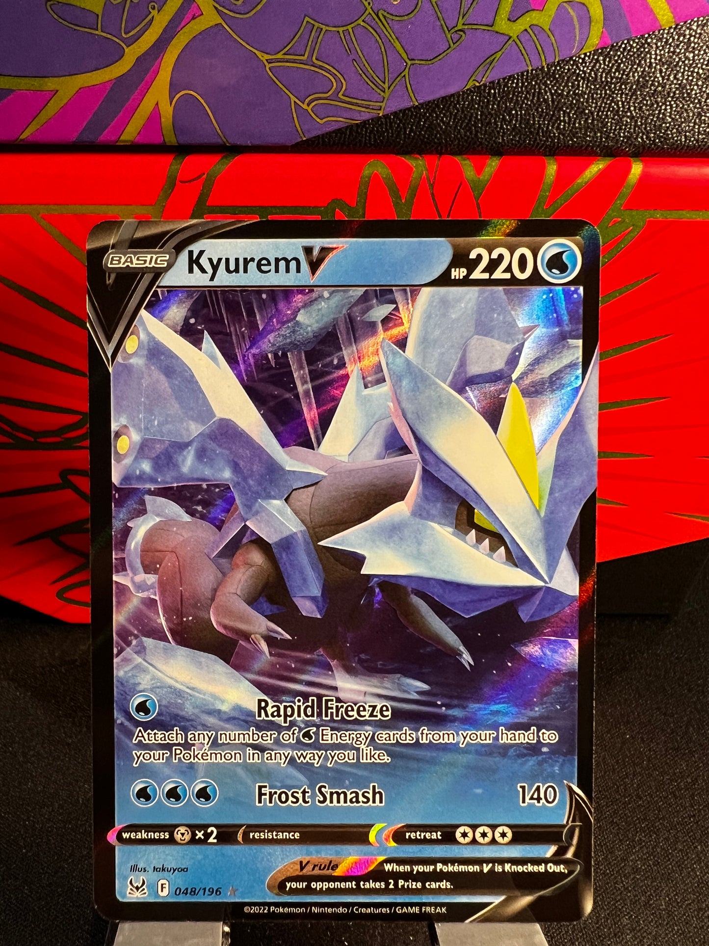 Kyurem V Sword & Shield - Lost Origin 048/196 Holo Ultra Rare