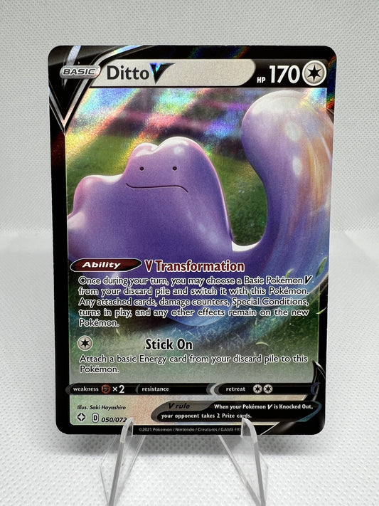 Ditto V Shining Fates 050/072 Holo Ultra Rare