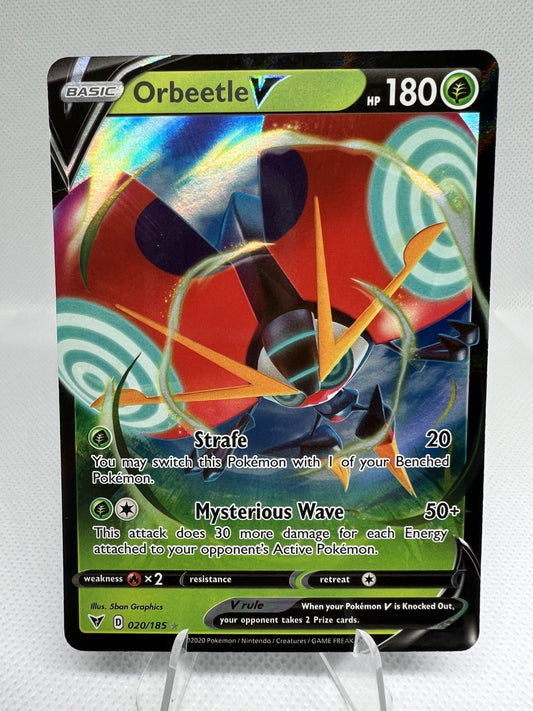 Orbeetle V 020/185 - Vivid Voltage - Holo Ultra Rare - Pokémon TCG