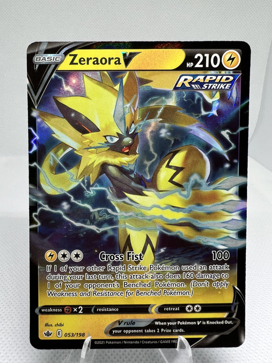 Zeraora V 53/159 Crown Zenith Pokémon Near Mint