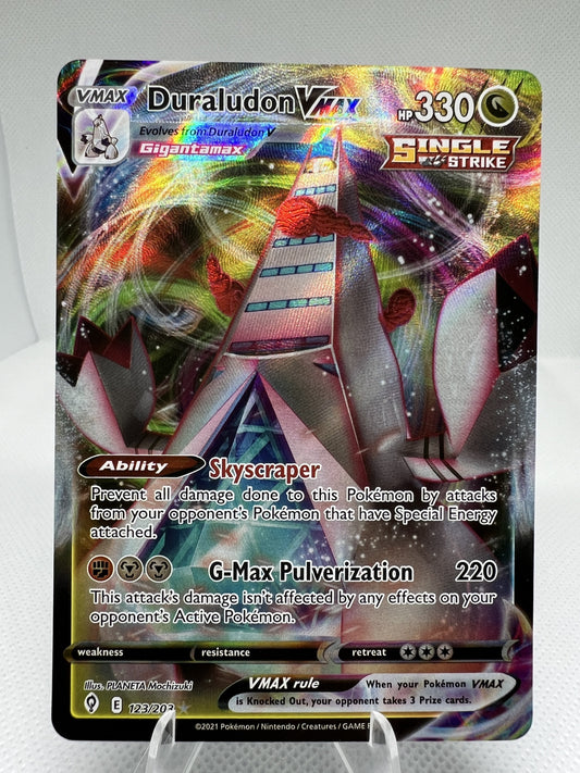 Duraludon VMAX 123/203 Evolving Skies Ultra Rare Holo Pokemon Card