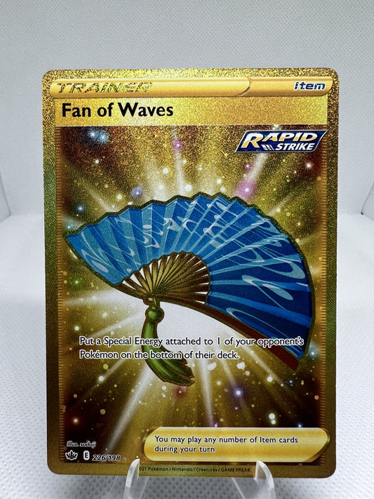 Fan of Waves 226/198 Chilling Reign Holo Secret Rare NM