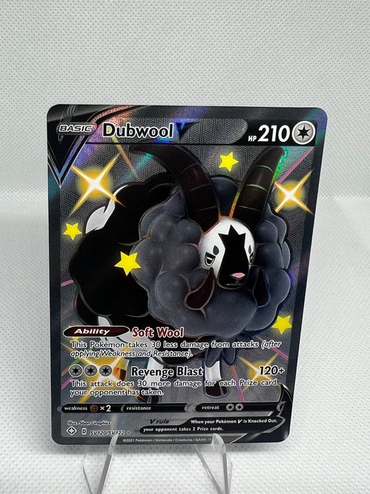 Dubwool V SV120/SV122 Shiny Rare Shining Fates: Shiny Vault Pokemon TCG