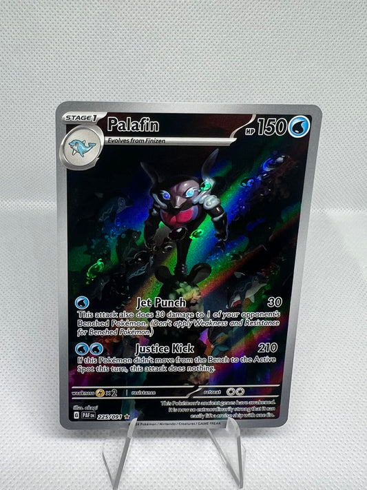Palafin 225/091 - NM - Paldean Fates Pokemon Card