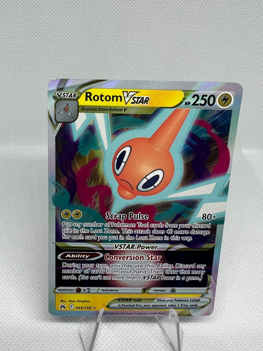 Rotom VSTAR 046/159 Crown Zenith Ultra Rare