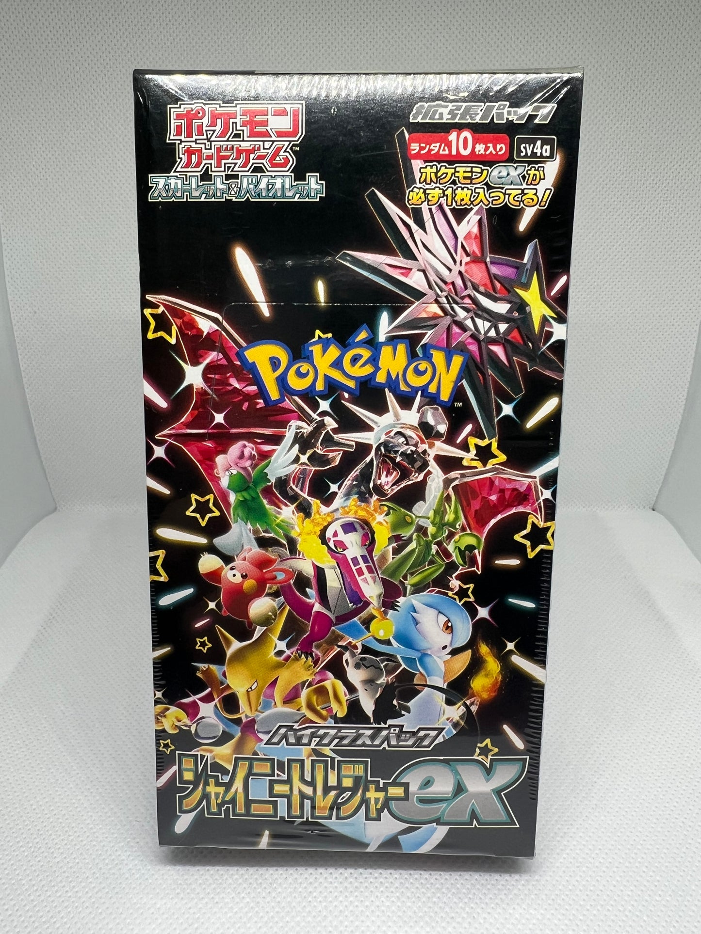 Pokemon Shiny Treasure EX Booster Box sv4a Japanese Factory Sealed