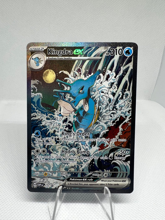Kingdra ex 131 Sv: Scarlet & Violet Promo Cards Holo
