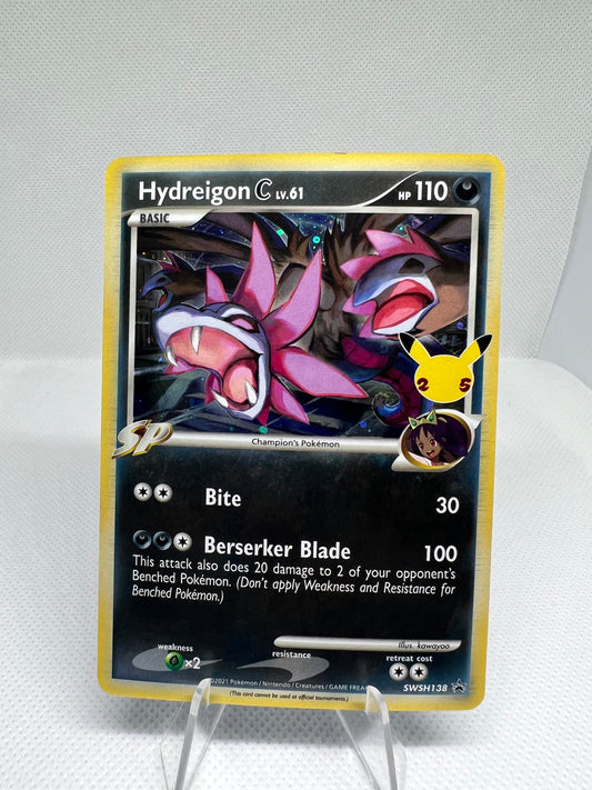 Hydreigon C lv.61 #SWSH138 Promo SWSH: Sword & Shield Promo Cards