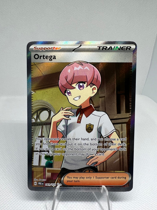 Ortega 141/131 Full Art Sv: Pokemon Prismatic Evolutions