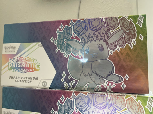 Pokemon Prismatic Evolution Super-Premium Collection SPC Sealed