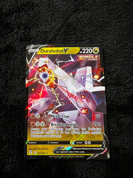 Duraludon V - 122/203 Ultra Rare Evolving Skies NM Pokemon TCG