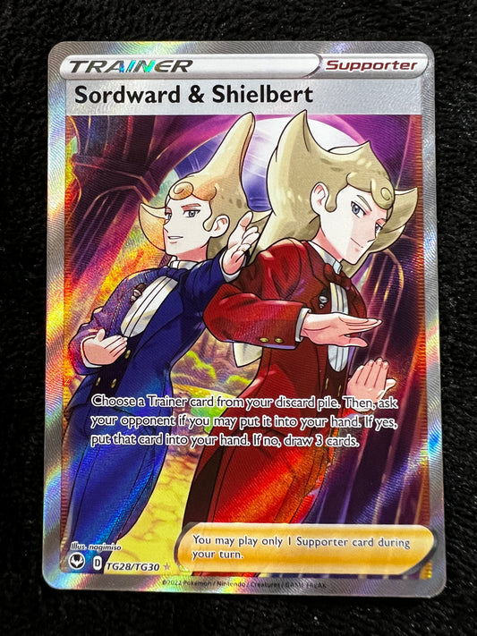Silver Tempest Sordward & Shielbert Trainer Gallery #TG28/TG30