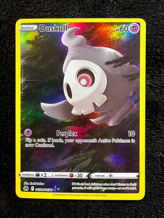 Duskull GG28/GG70 Ultra Rare Crown Zenith Pokemon TCG