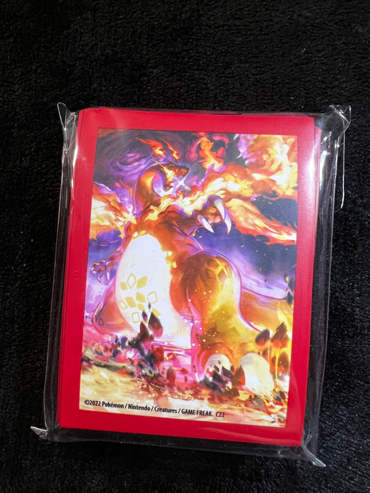 Factory Sealed Pokemon Ultra-Premium Collection: Charizard Card Sleeves 65 Pack