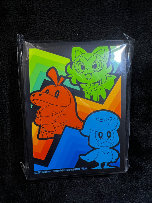 Pokémon TCG Scarlet & Violet: Paldea Evolved Deck Sleeves - Paldean Starters