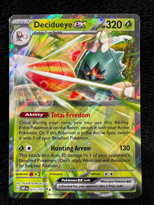 Decidueye EX Double Rare 015 #015/197