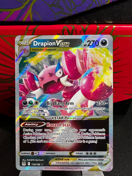 Drapion VSTAR 119/196 SWSH11: Lost Origin Ultra Rare