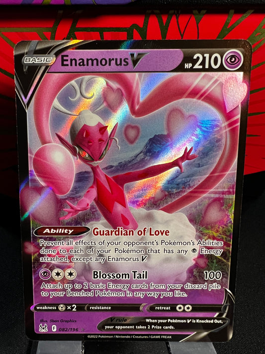 Enamorus V 082/196 SWSH11: Lost Origin Ultra Rare