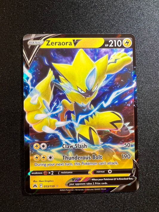 Zeraora V 053/159 Crown Zenith Ultra Rare