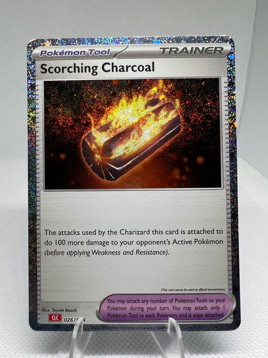 Scorching Charcoal Holo Promo CLC026/034 Pokémon TCG Classic Charizard Deck NM/M