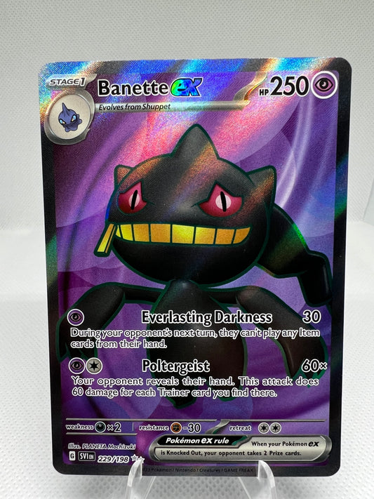 Banette ex Scarlet & Violet Base Set 229/198 Holo Ultra Rare