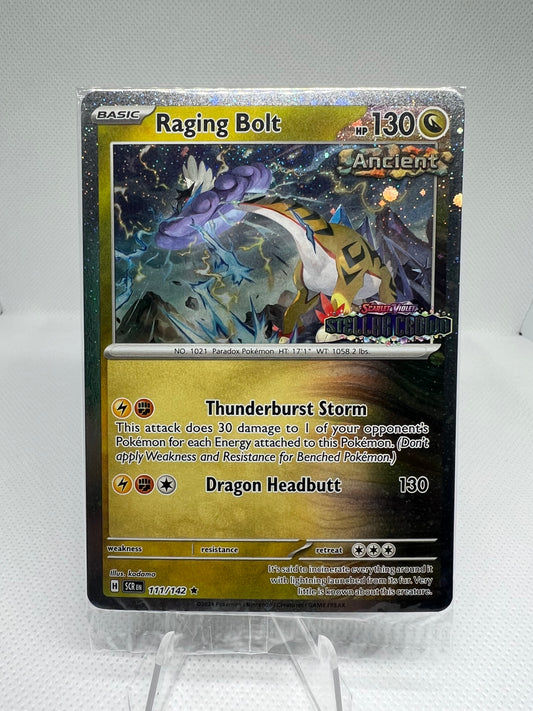 Raging Bolt 111/142 Promo Card Stellar Crown